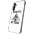 In Crypto We Trust Galaxy S24 Plus Clear Case