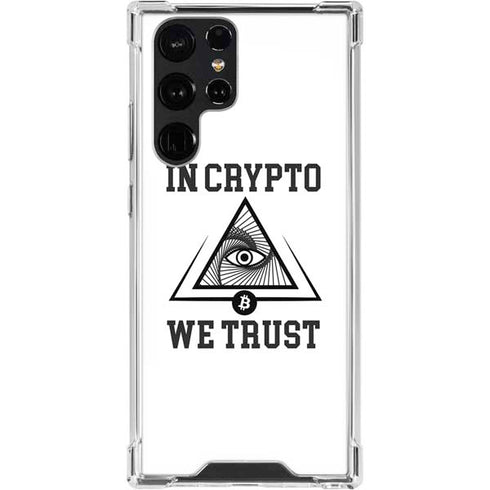 In Crypto We Trust Galaxy S24 Ultra Clear Case