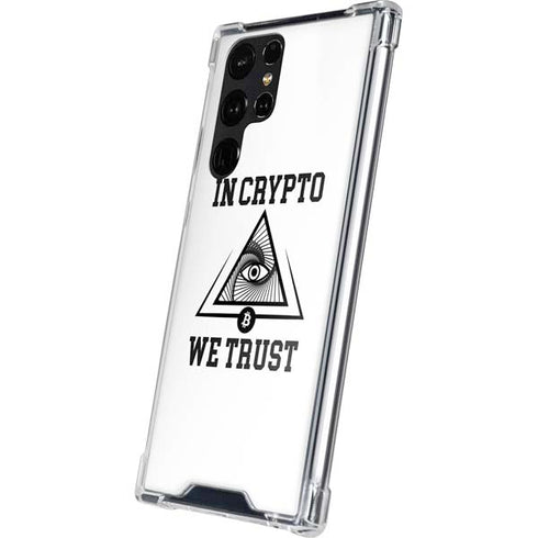 In Crypto We Trust Galaxy S24 Ultra Clear Case