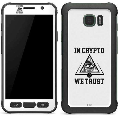 In Crypto We Trust Galaxy S7 Active Skin