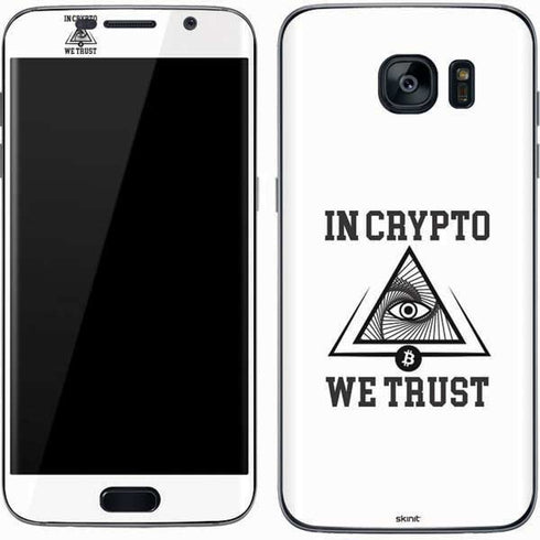 In Crypto We Trust Galaxy S7 Skin