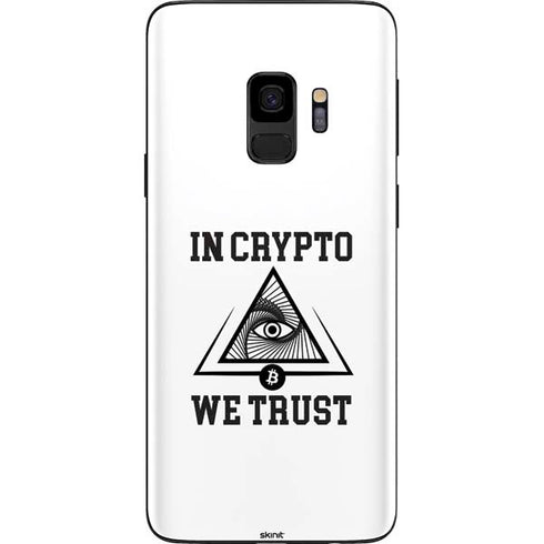 In Crypto We Trust Galaxy S9 Skin