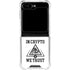 In Crypto We Trust Galaxy Z Flip5 5G Clear Case