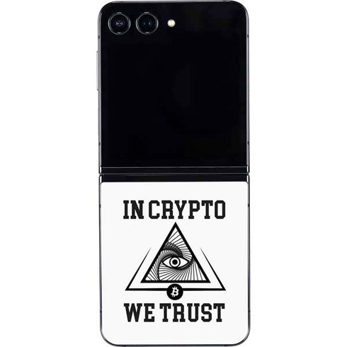 In Crypto We Trust Galaxy Z Flip5 5G Skin