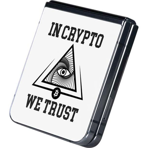 In Crypto We Trust Galaxy Z Flip5 5G Skin