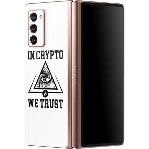 In Crypto We Trust Galaxy Z Fold2 5G Skin