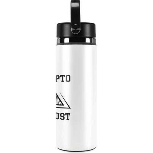 In Crypto We Trust Hydro Flask 20oz Wide Mouth Skin