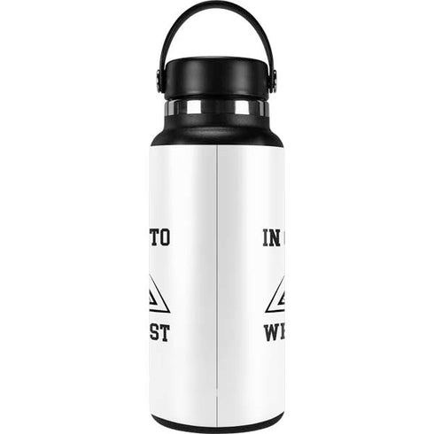 In Crypto We Trust Hydro Flask 32oz Wide Mouth Skin