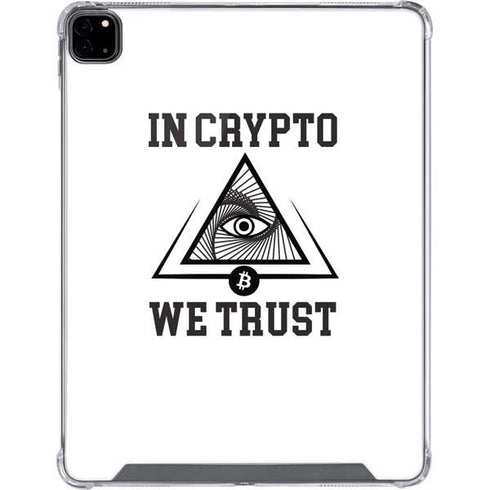 In Crypto We Trust iPad Pro 12.9in (2020) Clear Case