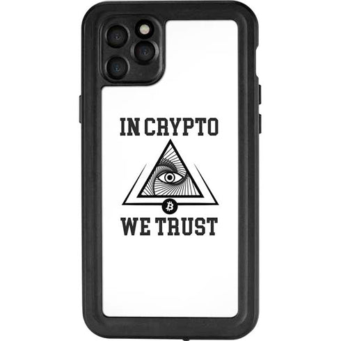 In Crypto We Trust iPhone 11 Pro Max Waterproof Case
