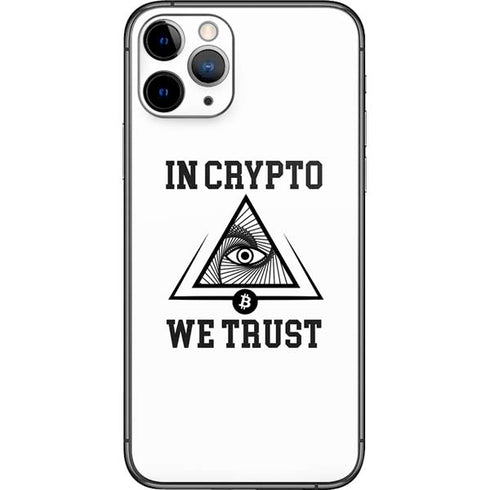 In Crypto We Trust iPhone 11 Pro Skin