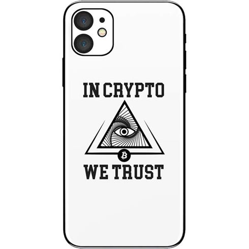 In Crypto We Trust iPhone 11 Skin