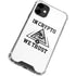 In Crypto We Trust iPhone 12 Clear Case