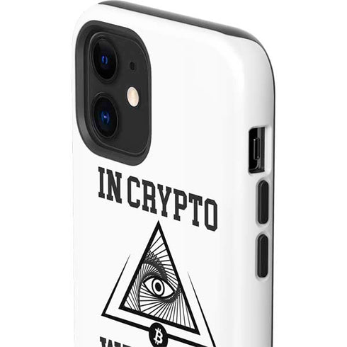 In Crypto We Trust iPhone 12 Impact Case