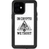 In Crypto We Trust iPhone 12 Mini Waterproof Case