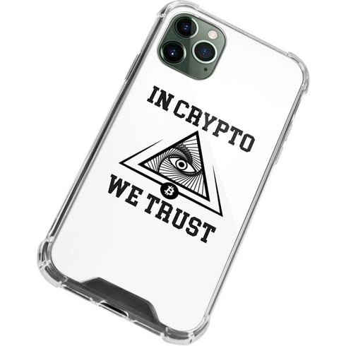 In Crypto We Trust iPhone 12 Pro Clear Case