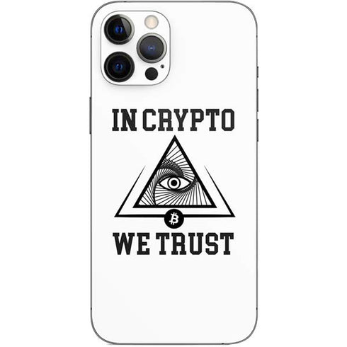 In Crypto We Trust iPhone 12 Pro Max Skin