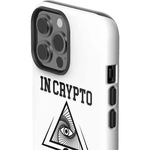In Crypto We Trust iPhone 13 Pro Max Impact Case