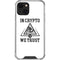 In Crypto We Trust iPhone 14 Clear Case