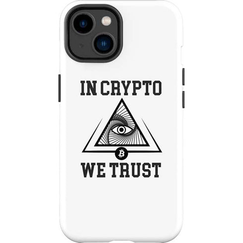 In Crypto We Trust iPhone 14 Plus Impact Case
