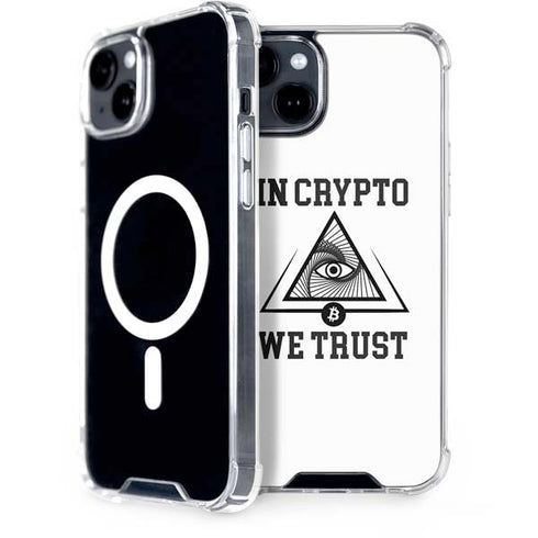 In Crypto We Trust iPhone 15 Plus MagSafe Case