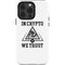 In Crypto We Trust iPhone 14 Pro Impact Case
