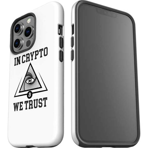 In Crypto We Trust iPhone 14 Pro Impact Case