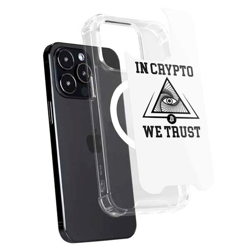 In Crypto We Trust iPhone 15 Pro MagSafe Case