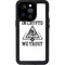 In Crypto We Trust iPhone 14 Pro Waterproof Case