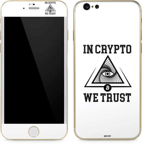 In Crypto We Trust iPhone 6/6s Skin