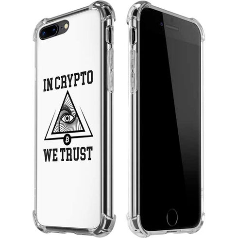 In Crypto We Trust iPhone 7/8 Plus Clear Case