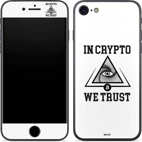 In Crypto We Trust iPhone 7 Skin
