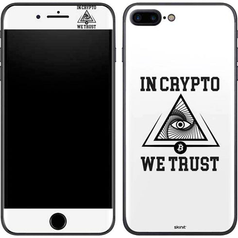 In Crypto We Trust iPhone 8 Plus Skin