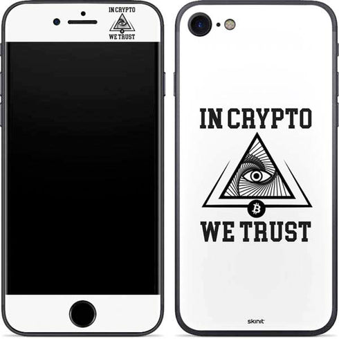 In Crypto We Trust iPhone 8 Skin