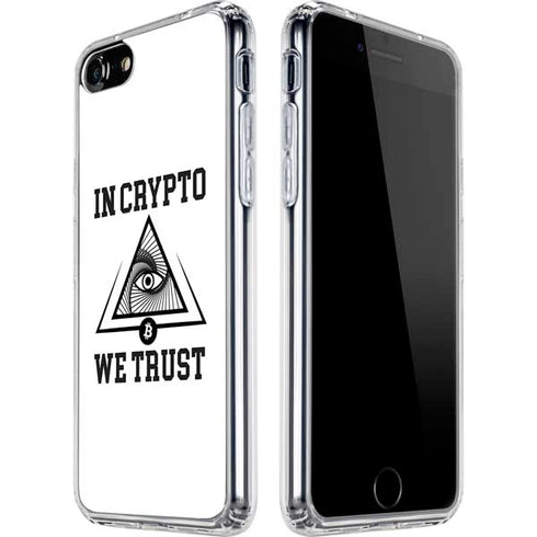 In Crypto We Trust iPhone SE (2nd & 3rd Gen) Clear Case