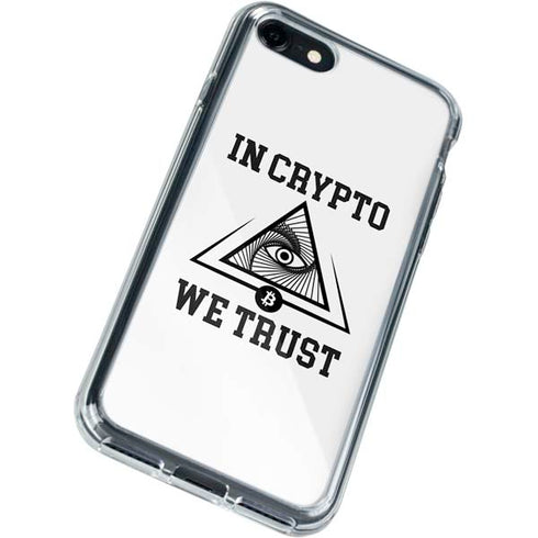 In Crypto We Trust iPhone SE (2nd & 3rd Gen) Clear Case