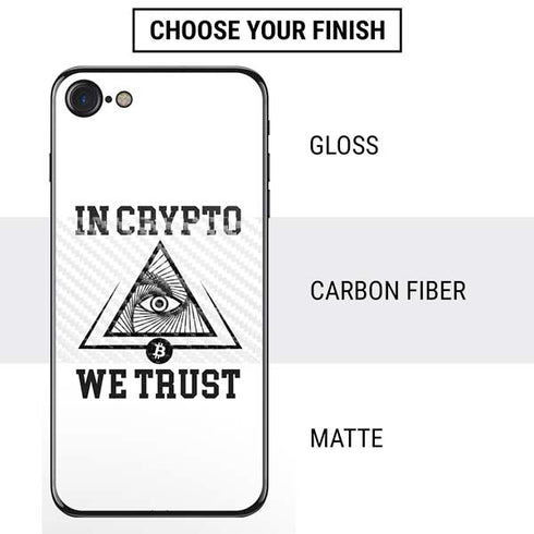 In Crypto We Trust iPhone SE (2nd & 3rd Gen) Skin
