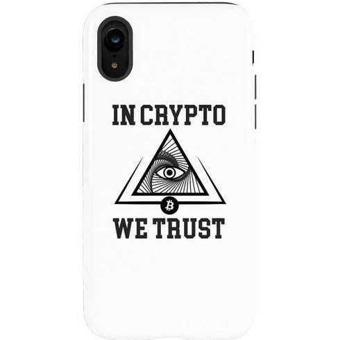 In Crypto We Trust iPhone XR Pro Case