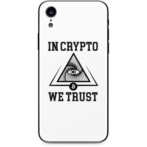 In Crypto We Trust iPhone XR Skin