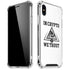 In Crypto We Trust iPhone XS Max Clear Case