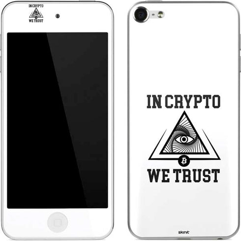 In Crypto We Trust Apple iPod Skin
