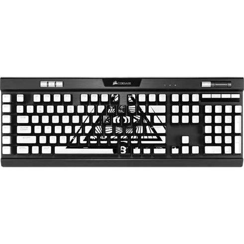 In Crypto We Trust K95 RGB PLATINUM Mechanical Gaming Keyboard Skin