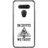 In Crypto We Trust LG K51/Q51 Clear Case