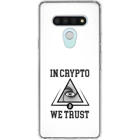 In Crypto We Trust LG Stylo 6 Clear Case