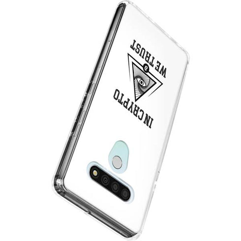 In Crypto We Trust LG Stylo 6 Clear Case