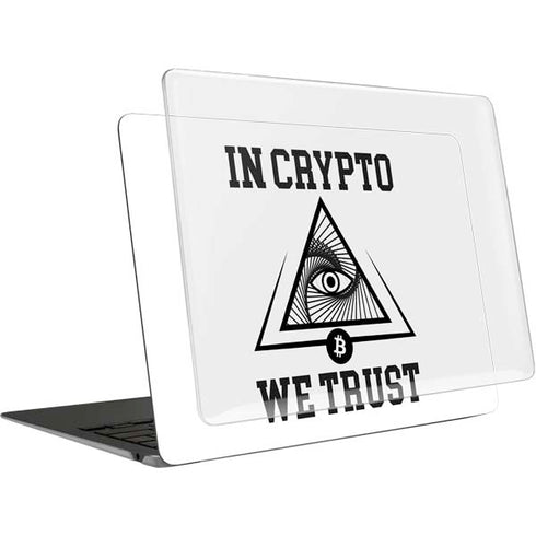 In Crypto We Trust MacBook Air 13in (2020) Case plus Skin