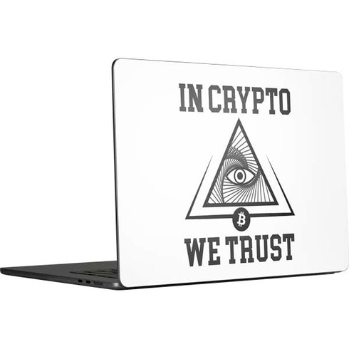 In Crypto We Trust MacBook Air 15 in (2023) Skin