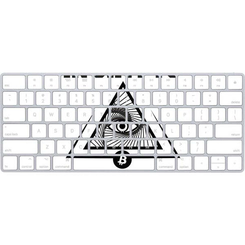 In Crypto We Trust Magic Keyboard Skin