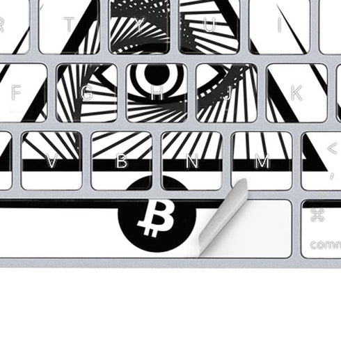 In Crypto We Trust Magic Keyboard Skin