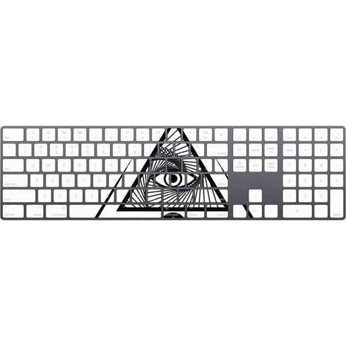 In Crypto We Trust Magic Keyboard with Numeric Keypad Skin